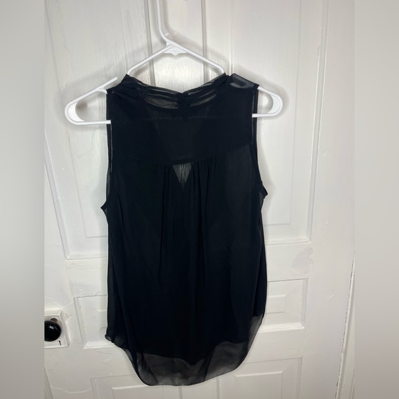 Aritzia Babaton Ainsley sheer sleeveless  blouse - Picture 3 of 4